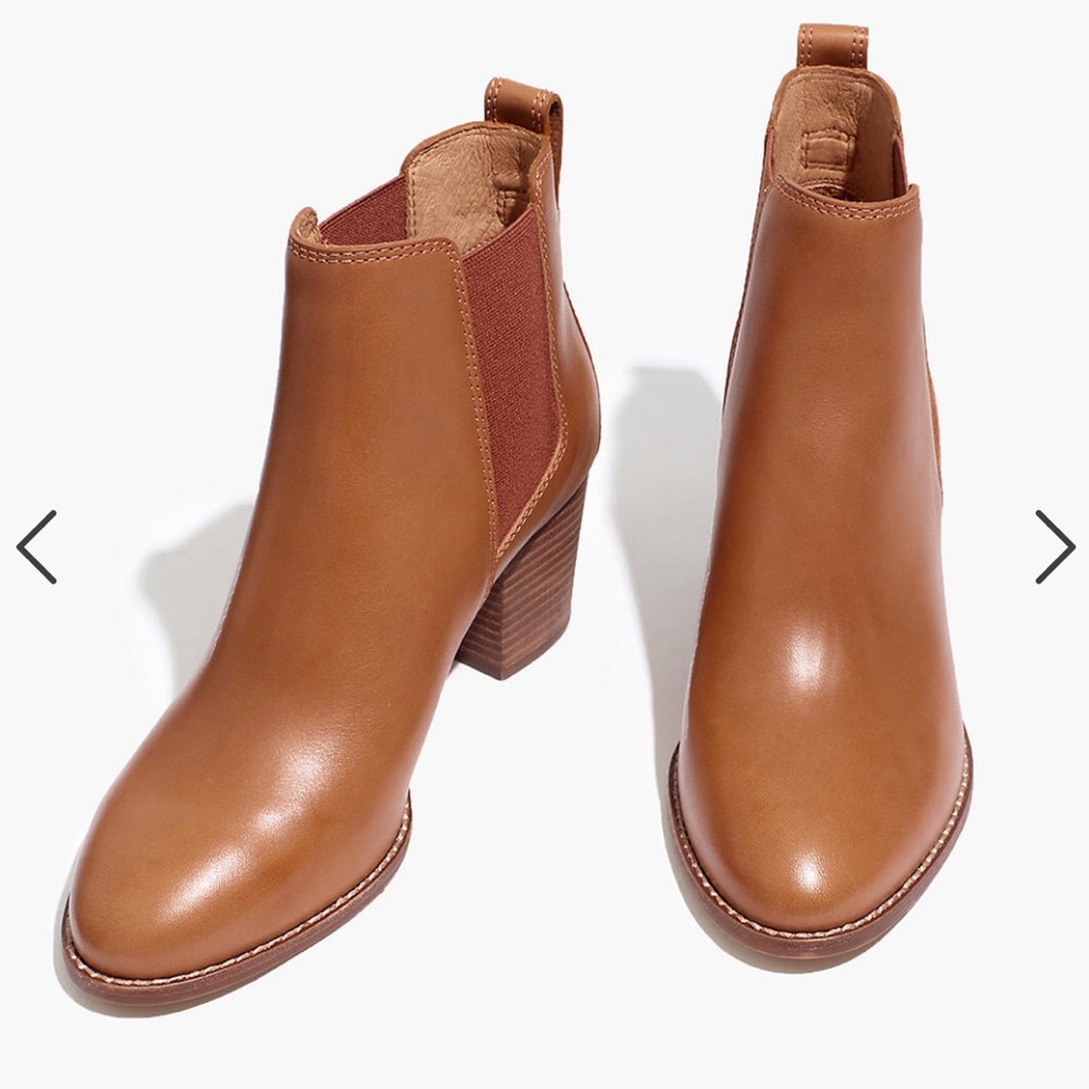 Madewell Regan Boot English saddle